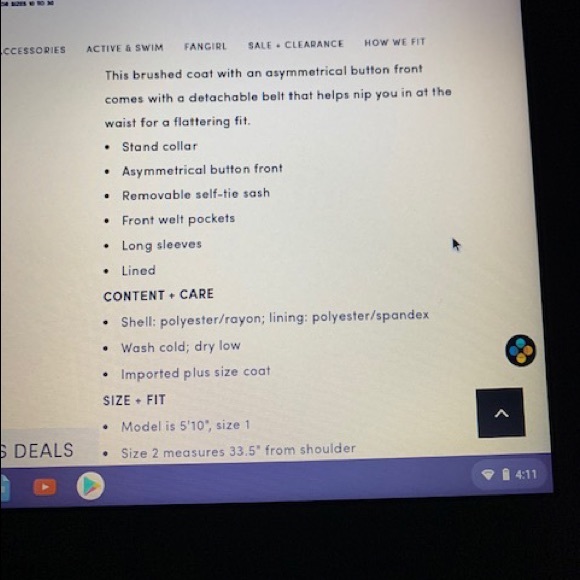 NWT Tan Trench Coat/Jacket! - Picture 5 of 6